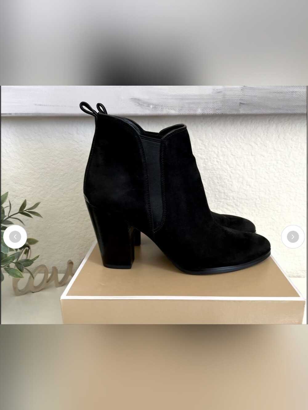 Michael Kors Brandy Bootie Black Size 8.5 EUC